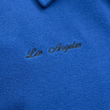Chamarra Universitaria Angel - Azul