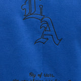 Chamarra Universitaria Angel - Azul
