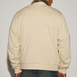 Chamarra Acolchada Tyson Fleece - Hueso