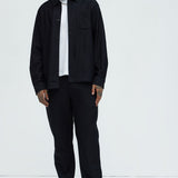 Camisa Turner Pocket Over - Negro