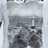 Camisa De Manga Corta Rio De Janeiro Brazil - Blanco