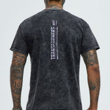 Camisa De Manga Corta Transformers Decepticons - Deslavado Negro