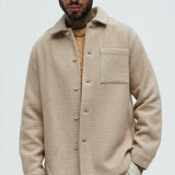 Camisa Linden Textured Over - Bronceado