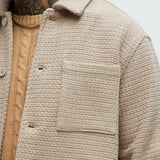 Camisa Linden Textured Over - Bronceado