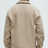 Camisa Linden Textured Over - Bronceado