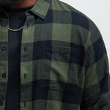 Camisa Park Flannel - Verde/Combinado