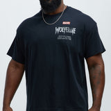 Camisa De Manga Corta Marvel Wolverine Play Time's Over - Negro
