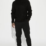 Suéter Simply Ribbed Cozy Turtleneck - Negro