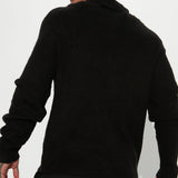 Suéter Simply Ribbed Cozy Turtleneck - Negro