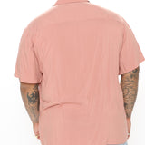 Camisa Top De Manga Corta Dawson - Color De Malva