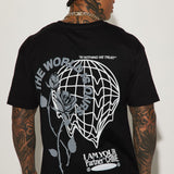 Camisa De Manga Corta Partner In Crime - Negro