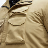 Chamarra Centered 4 Pocket Anorak - Caqui