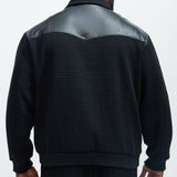 Chamarra Sing My Thoughts Tweed - Negro