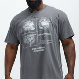 Camisa De Manga Corta Embrace the Journey - Carbón