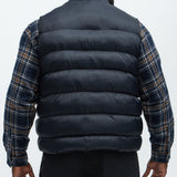 Chaleco Shine Again Puffer - Negro