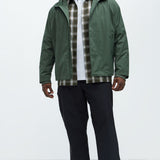 Chamarra Never Worried Hooded Tech - Verde
