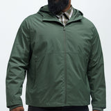 Chamarra Never Worried Hooded Tech - Verde