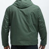 Chamarra Never Worried Hooded Tech - Verde