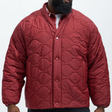 Chamarra Good Luck Quilted - Rojo