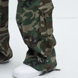 Pantalones Tipo Cargo Baby Come Back Zip Off - Camuflaje