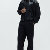 Chamarra Sing My Thoughts Tweed - Negro