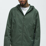 Chamarra Never Worried Hooded Tech - Verde