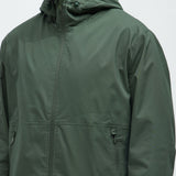 Chamarra Never Worried Hooded Tech - Verde