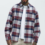 Camisa Utica Plaid Flannel - Multicolor