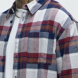 Camisa Utica Plaid Flannel - Multicolor