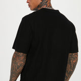 Camisa Coastal Knit Short Sleeve - Negro