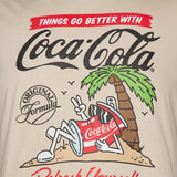 Camisa De Manga Corta Coca Cola Island Chillin - Arena