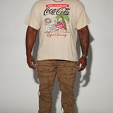 Camisa De Manga Corta Coca Cola Island Chillin - Arena