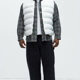 Chaleco Shine Again Puffer - Blanco
