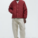 Chamarra Good Luck Quilted - Rojo
