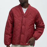 Chamarra Good Luck Quilted - Rojo