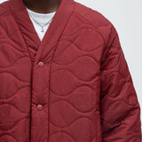 Chamarra Good Luck Quilted - Rojo