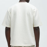 Camiseta Emmanuel Textured - Hueso