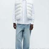 Chaleco Shine Again Puffer - Blanco