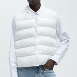 Chaleco Shine Again Puffer - Blanco