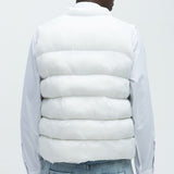 Chaleco Shine Again Puffer - Blanco