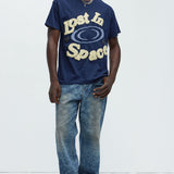 Camisa De Manga Corta Lost In Space - Azul Marino