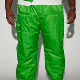 Monta Conmigo Pantalones Acolchados de Nylon - Verde