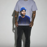 Camisa De Manga Corta Boyz N The Hood Ice Cube - Gris