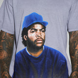 Camisa De Manga Corta Boyz N The Hood Ice Cube - Gris