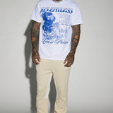 Camisa De Manga Corta Love Is Poison - Blanco