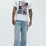 Camisa De Manga Corta Muhammad Ali Float Like A - Blanco