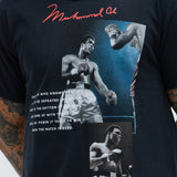Camisa De Manga Corta Muhammad Ali I Am Greatest - Negro