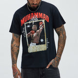 Camisa De Manga Corta Muhammad Ali Polaroid - Negro