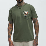 Camisa De Manga Corta The Future 199X - Verde Salvia