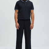 Camisa Polo Wilson Short Sleeve - Negro